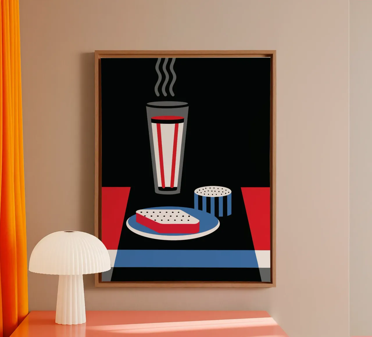 Latte e pane tela da LOOK DIFFERENT