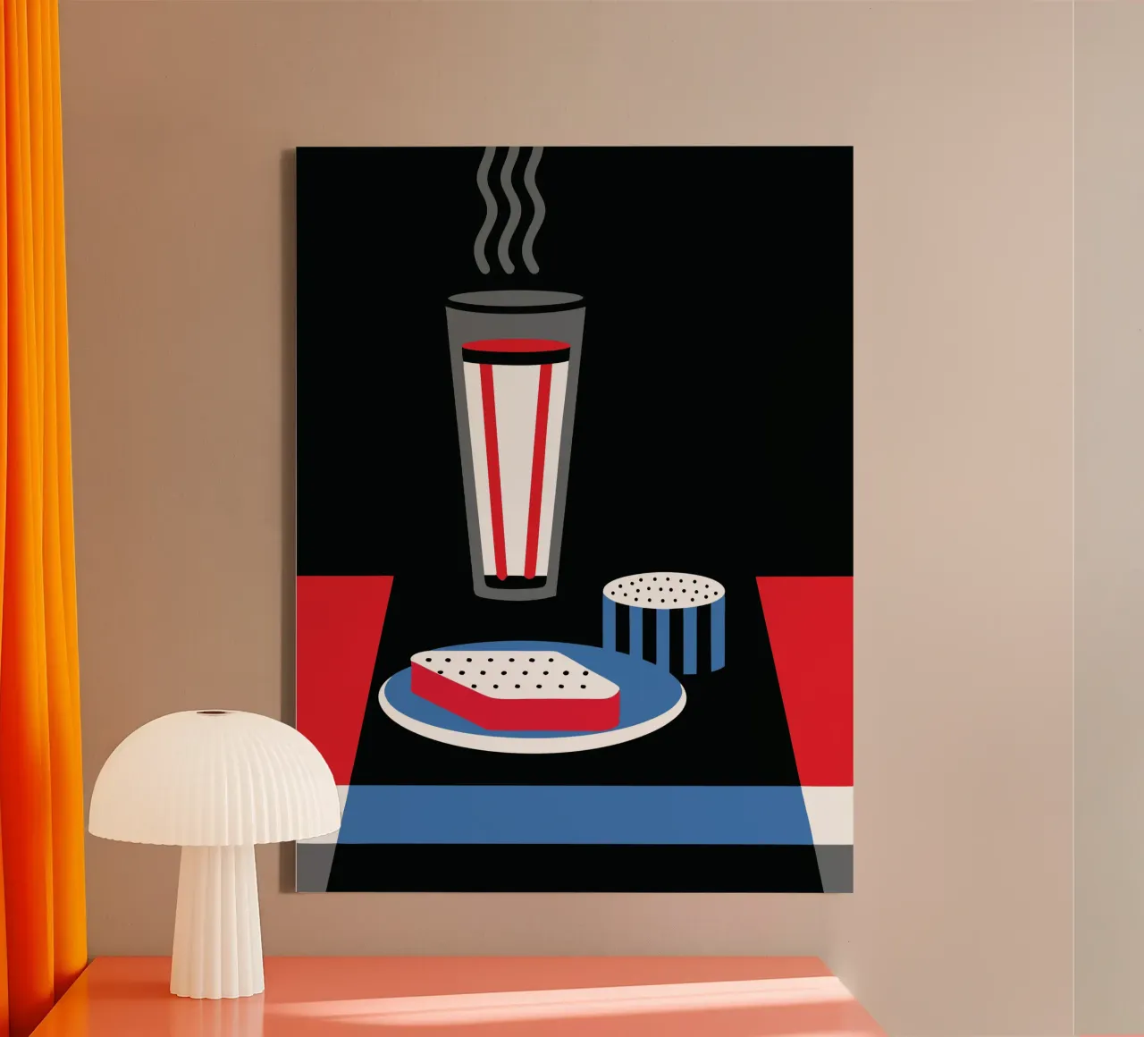 Latte e pane tela da LOOK DIFFERENT