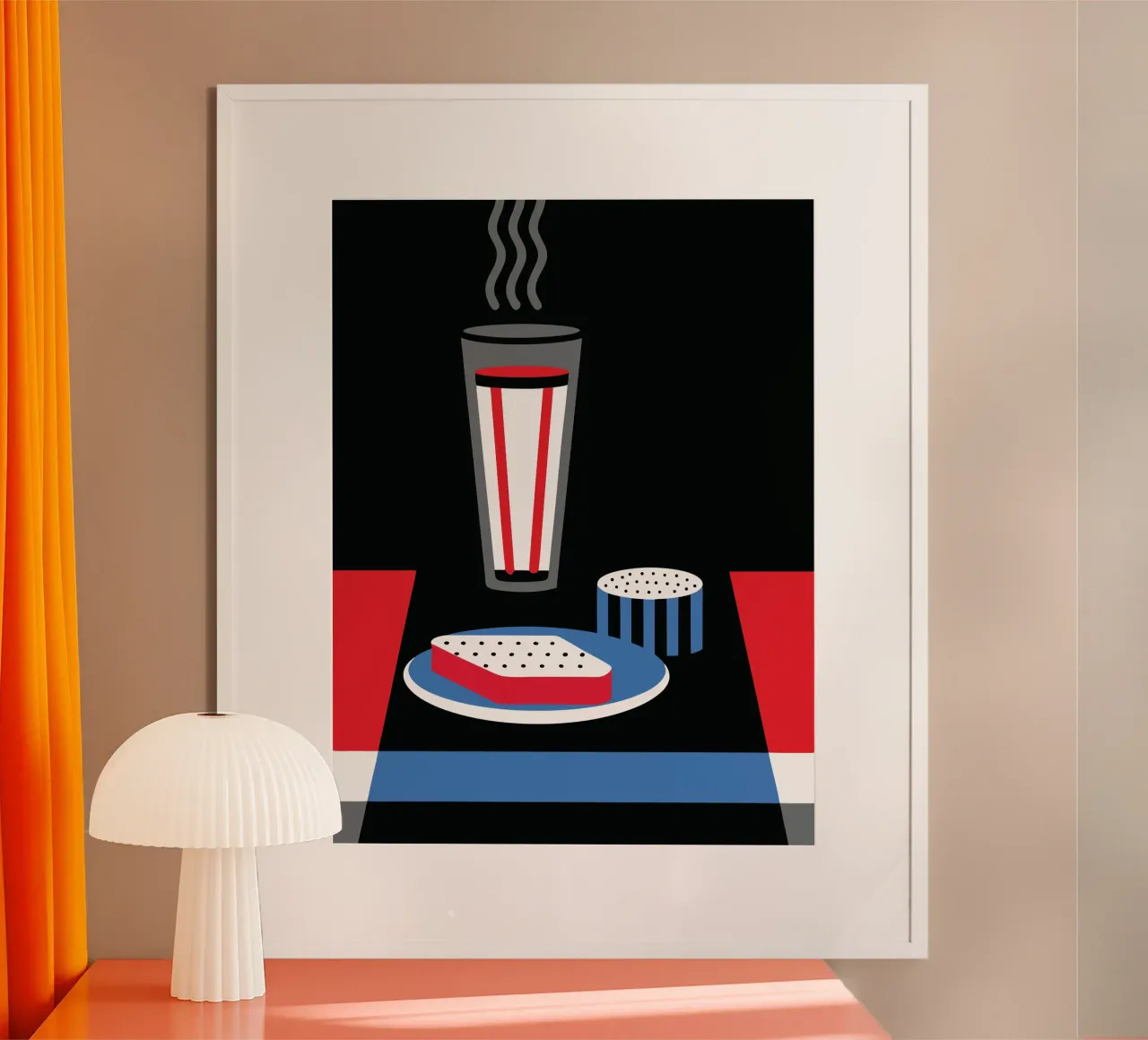 Latte e pane poster da LOOK DIFFERENT