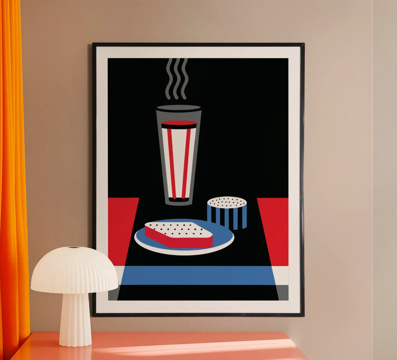 Latte e pane poster da LOOK DIFFERENT