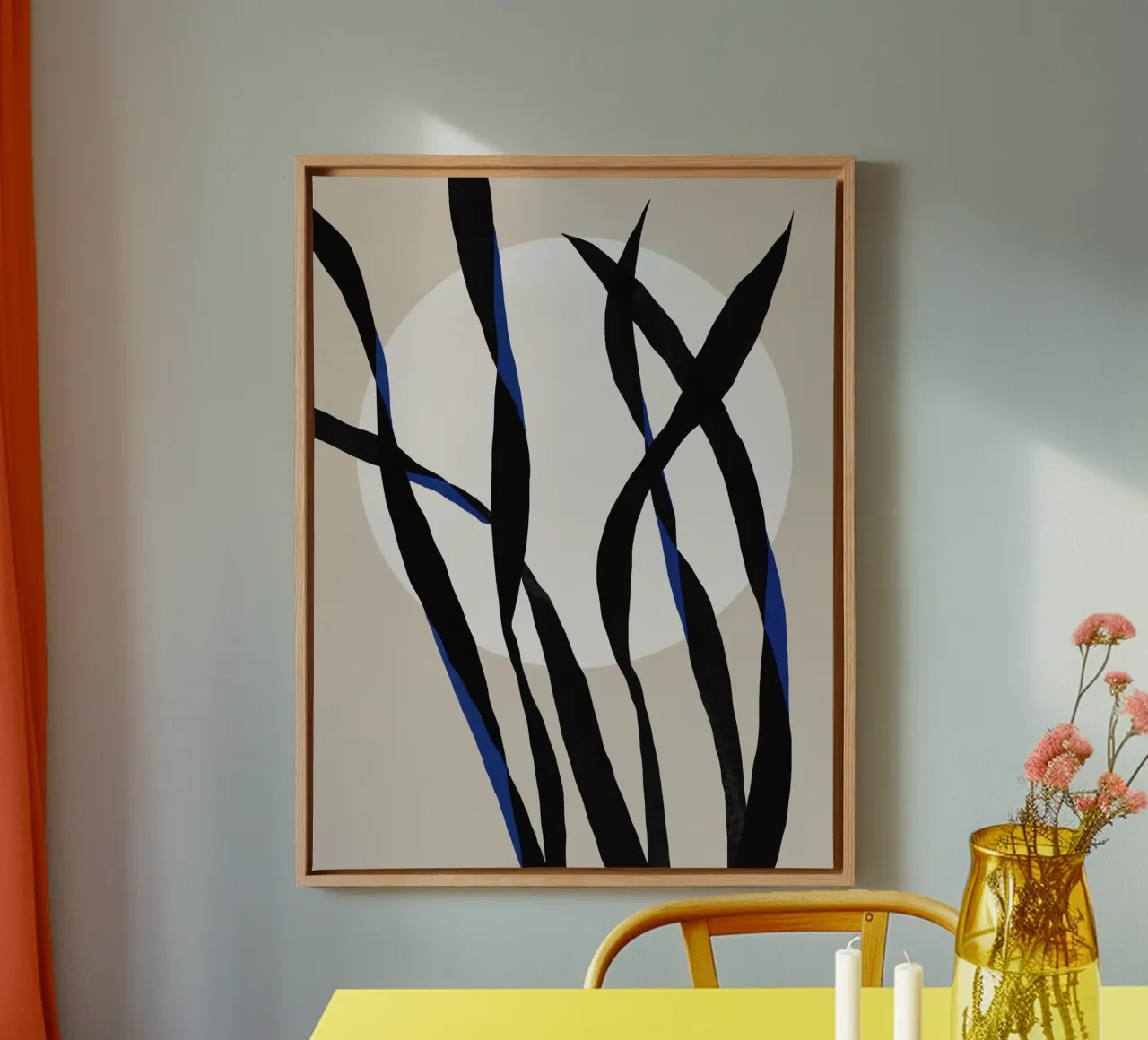 L'herbe longue se balance toile de Little Dean