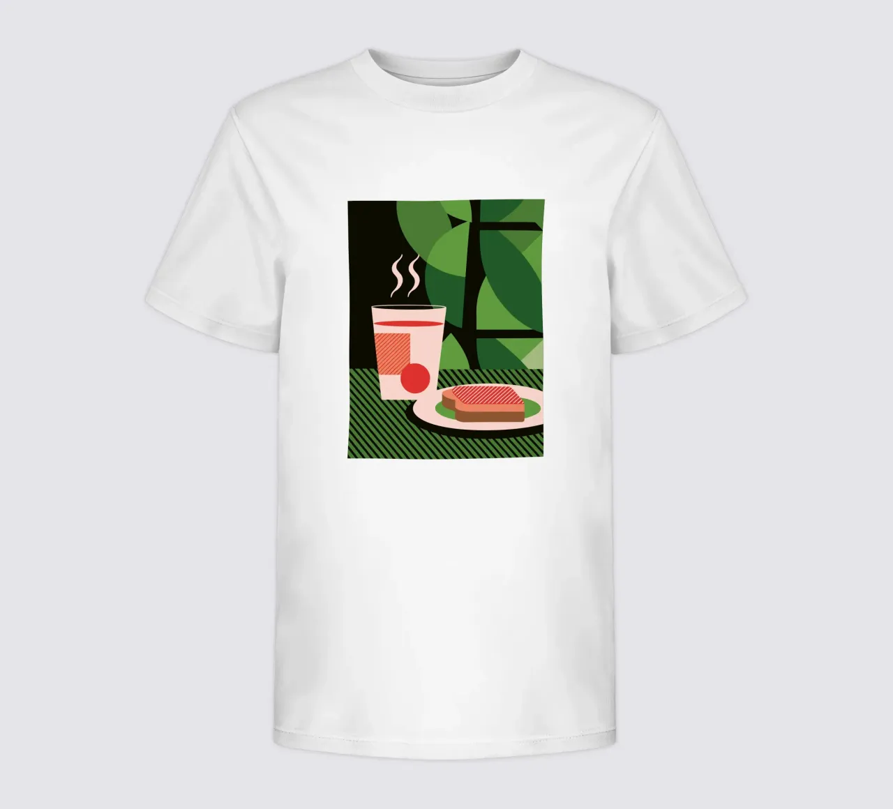 Latte e pane t-shirt bambini da LOOK DIFFERENT