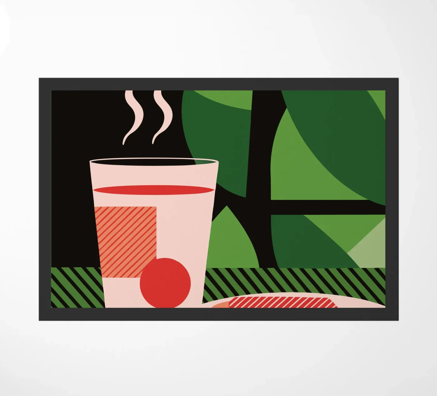 Milk And Bread doormat by LOOK DIFFERENT