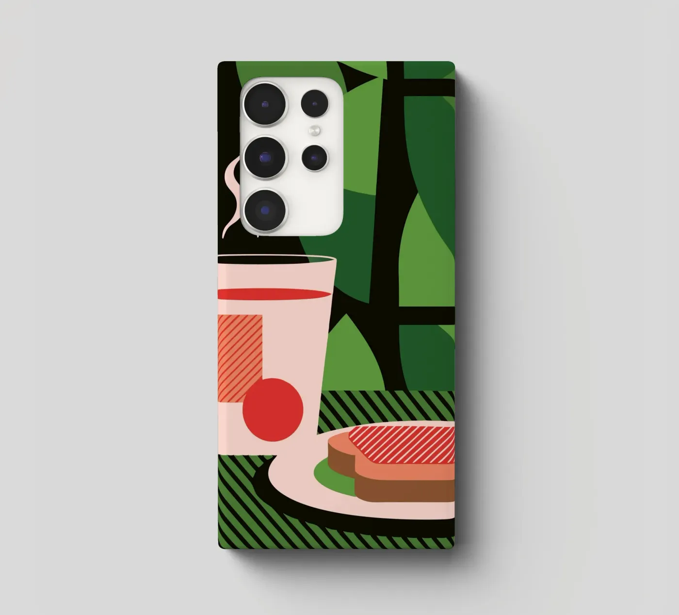 Latte e pane cover samsung da LOOK DIFFERENT