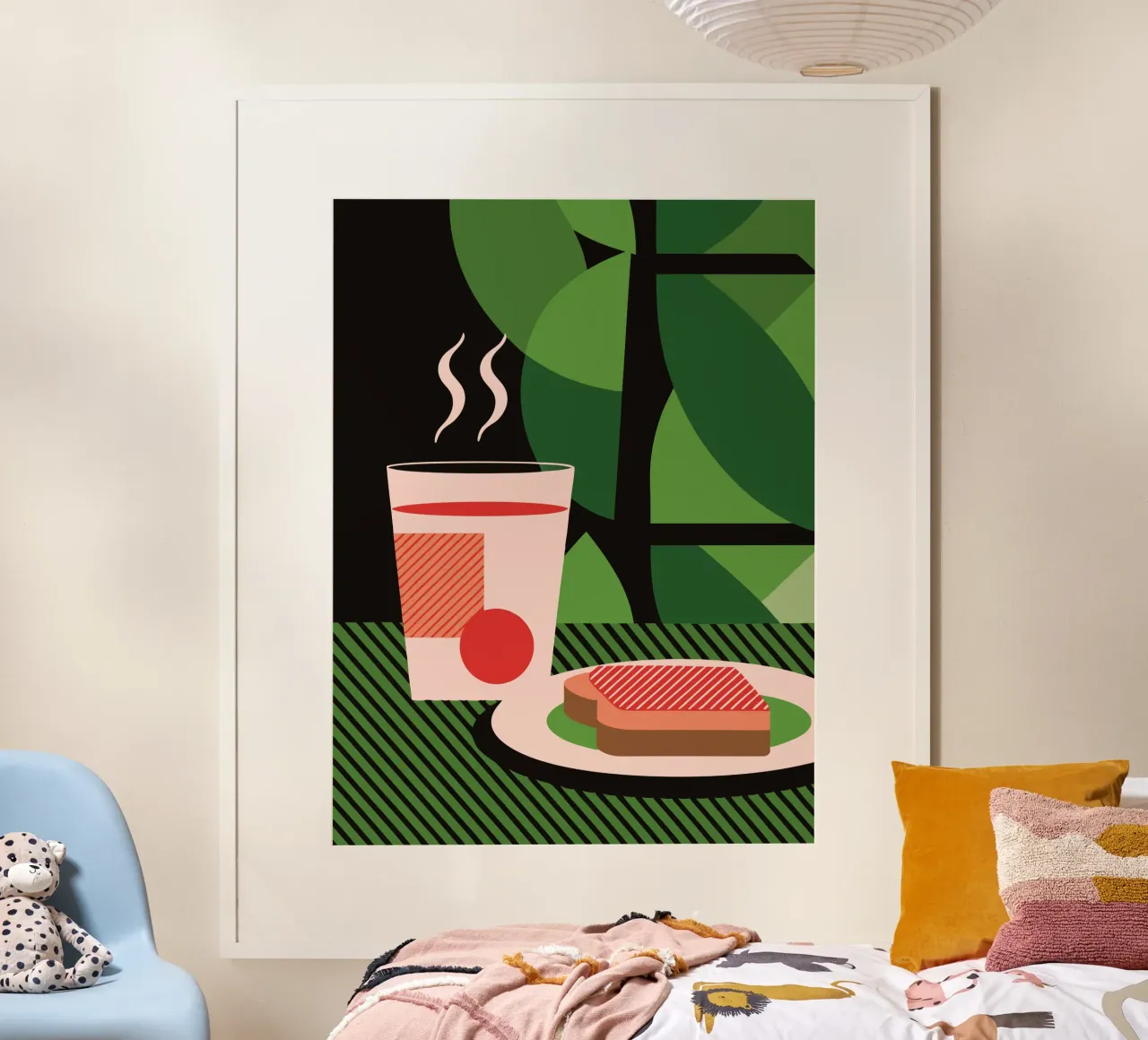 Latte e pane poster da LOOK DIFFERENT