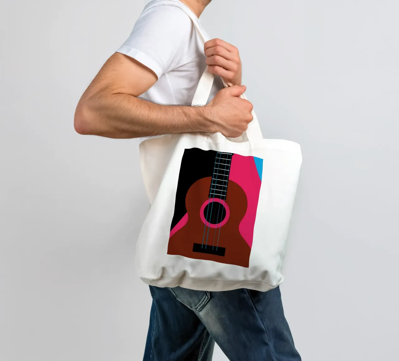 Guitare tote bag de LOOK DIFFERENT
