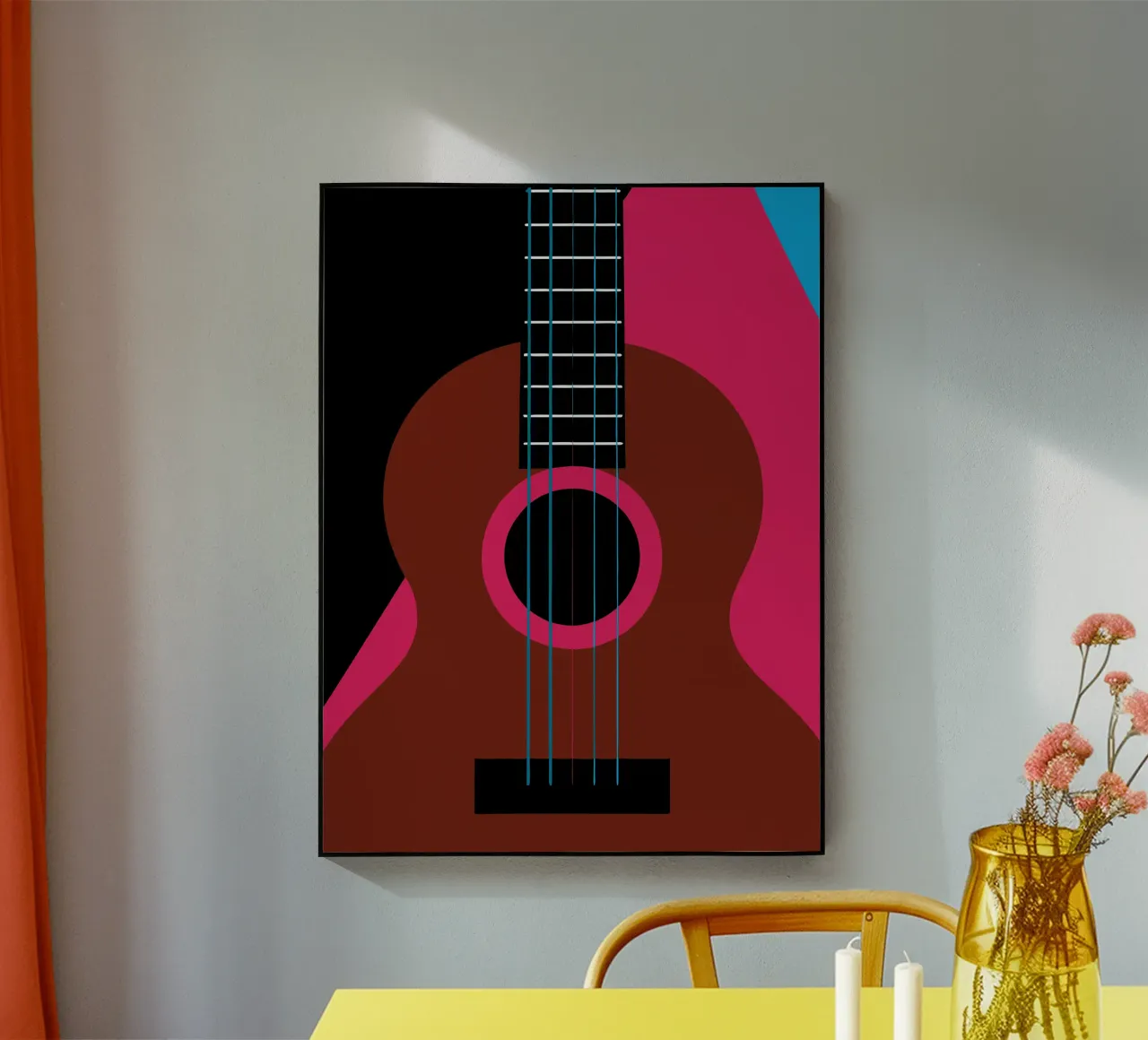 Chitarra plexiglass da LOOK DIFFERENT