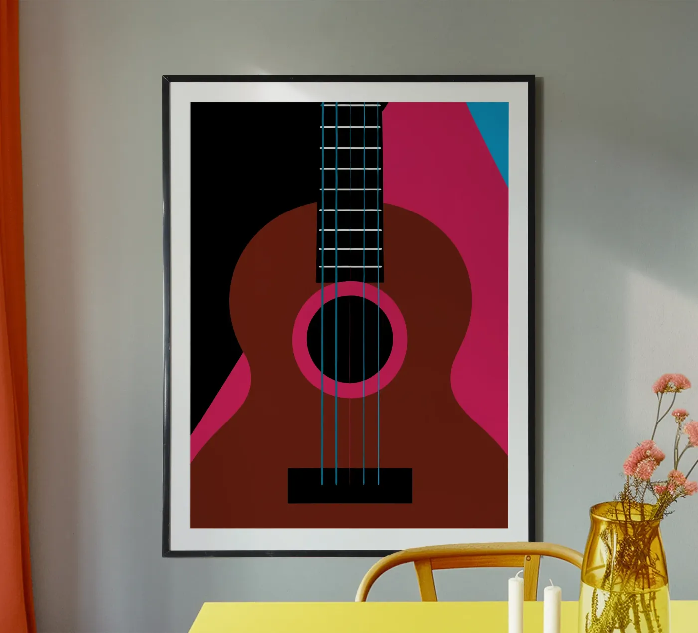 Gitaar poster van LOOK DIFFERENT