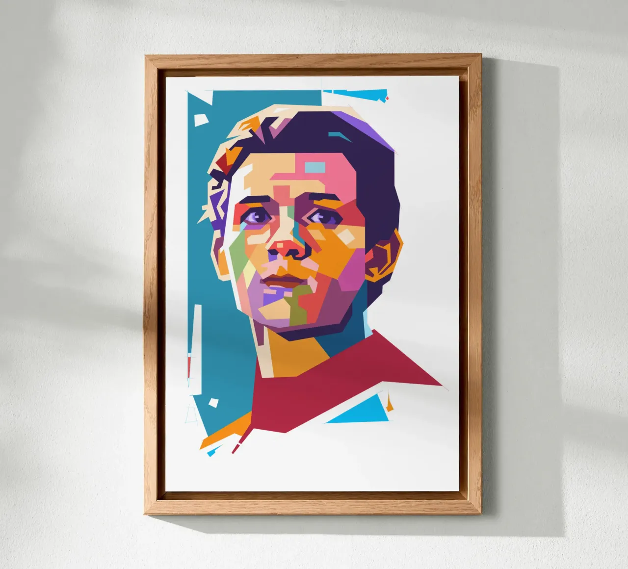 Retrato pop art de Tom Holland placa de forex de Hantamrata
