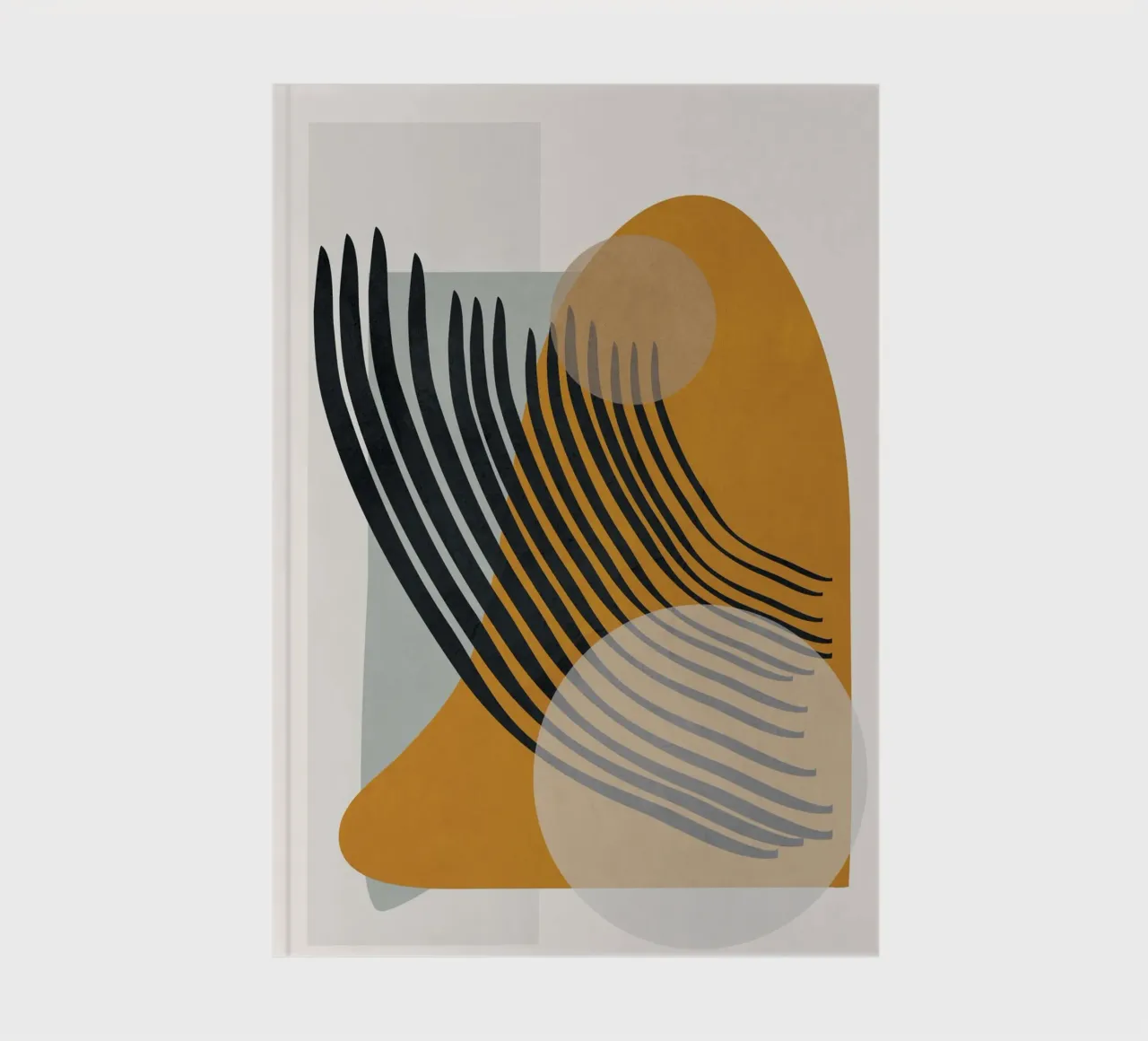 Abstract Shapes 33 notebook by cityart