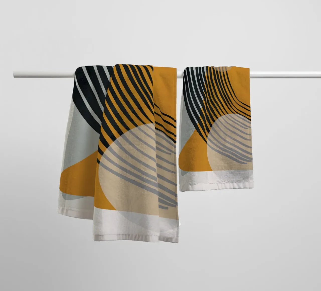 Abstract Shapes  33 asciugamano da bagno da cityart