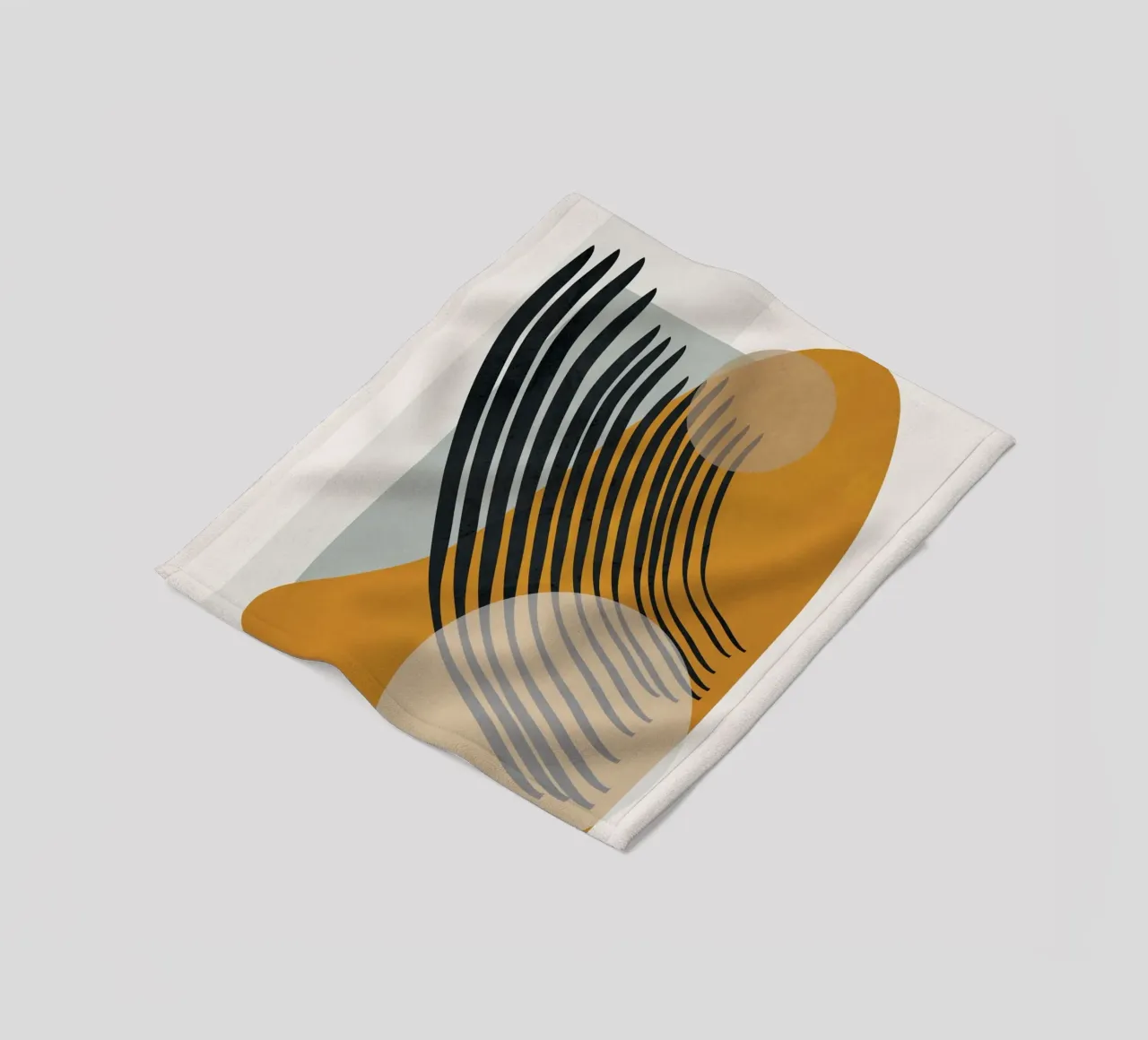 Abstract Shapes  33 coperta in pile da cityart