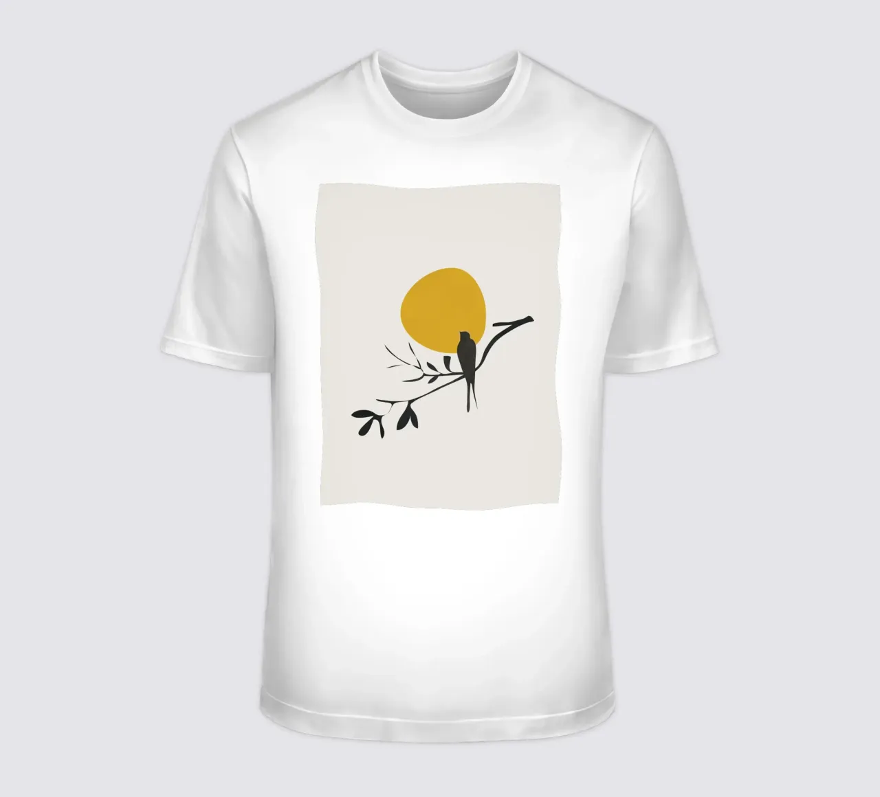Bird and the Setting Sun t-shirt da cityart