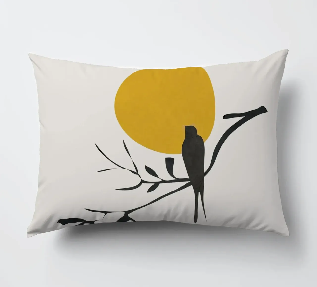 Bird and the Setting Sun cuscino da cityart