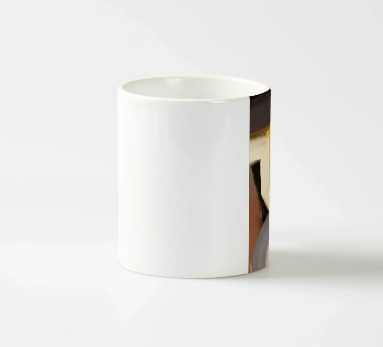 Flusso d'olio astratto 02 tazza in ceramica da Little Dean