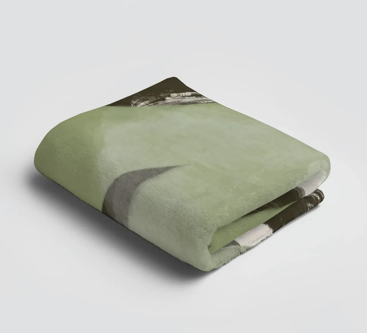 Abstrakter Ölfluss 03 Handtuch von Little Dean