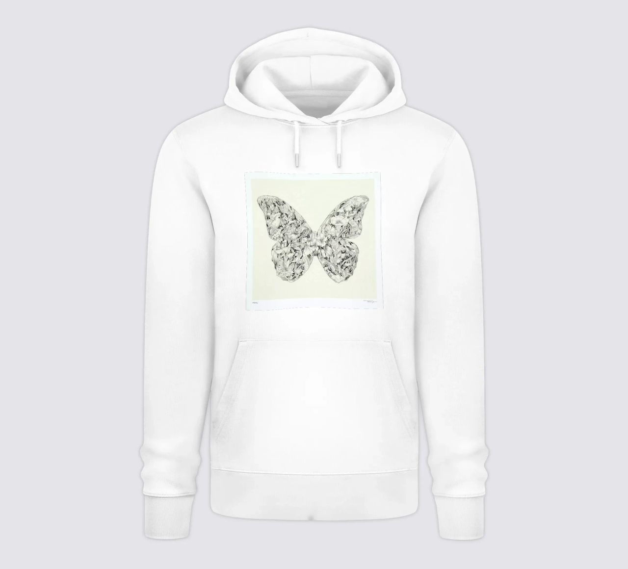 Morpho felpa con cappuccio da Faunesque
