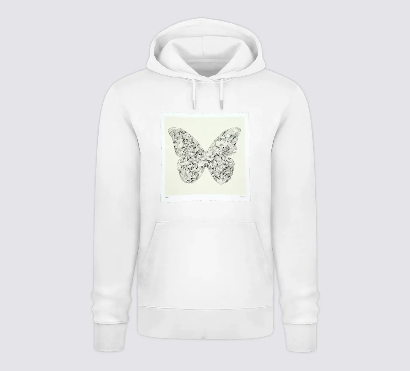 Morpho hoodie by Faunesque
