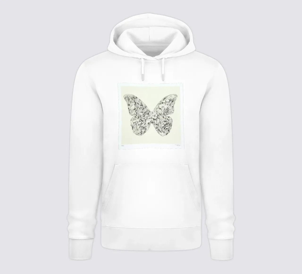 Morpho felpa con cappuccio da Faunesque