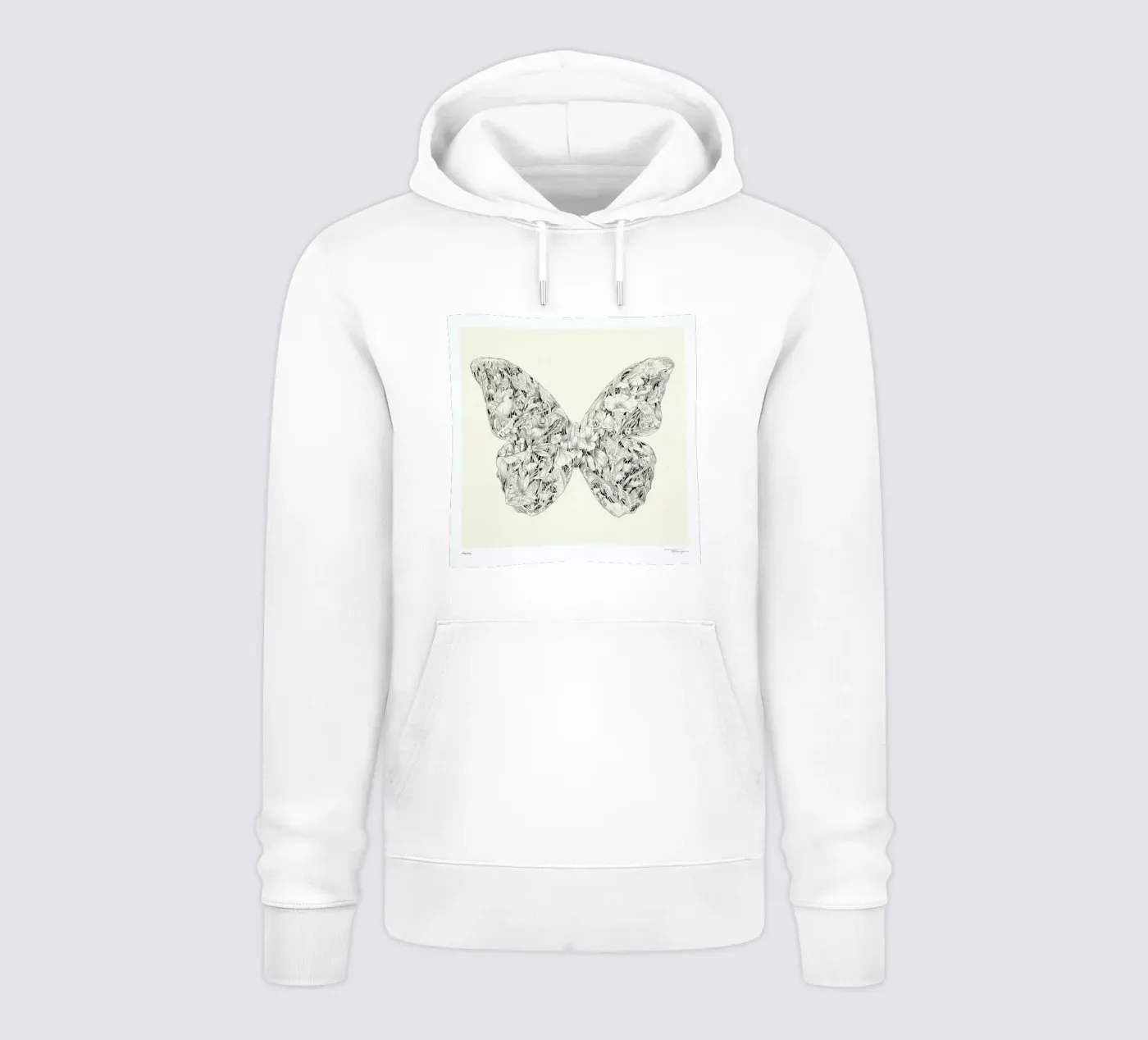 Morpho hoodie by Faunesque
