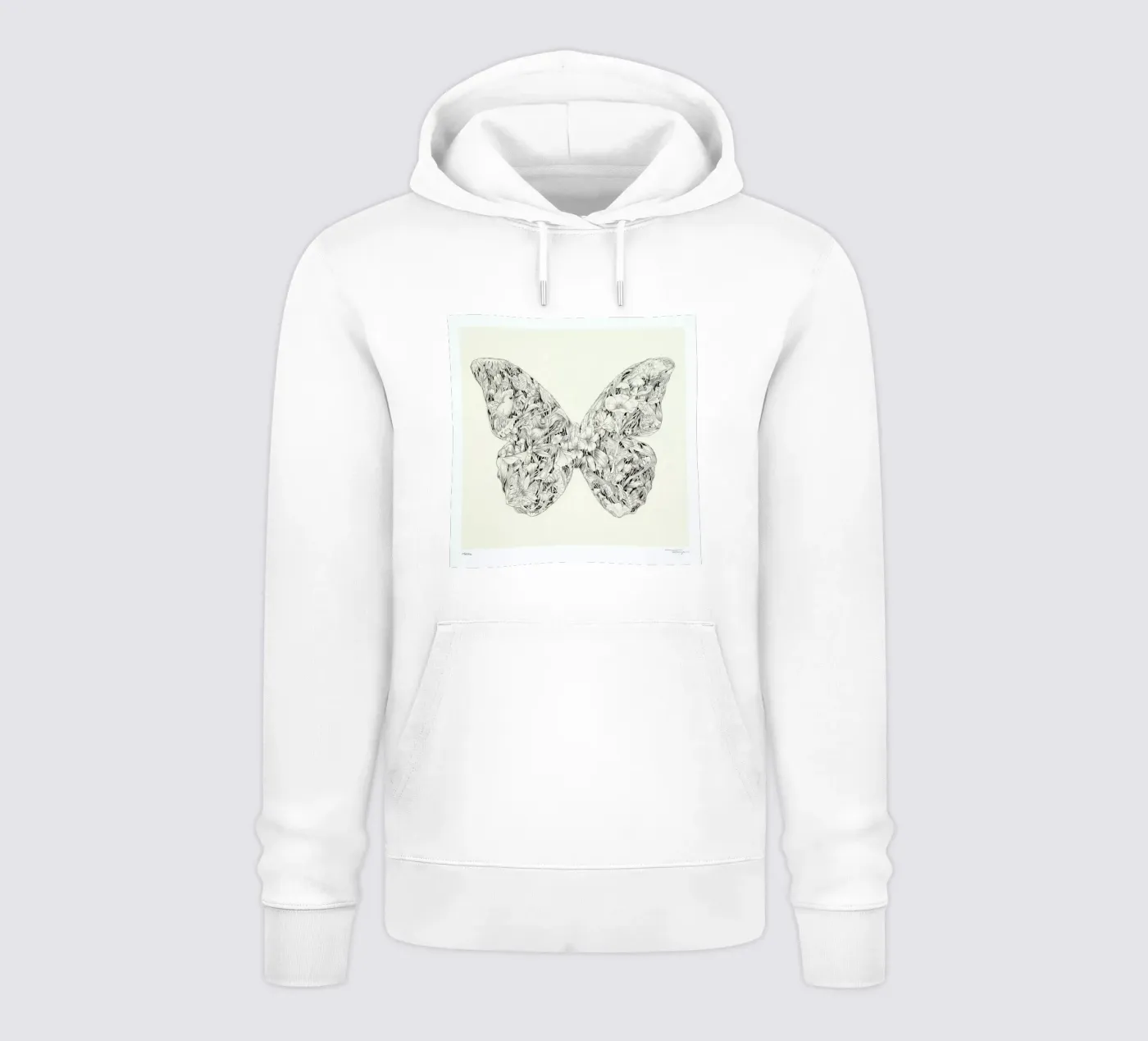 Morpho hoodie by Faunesque