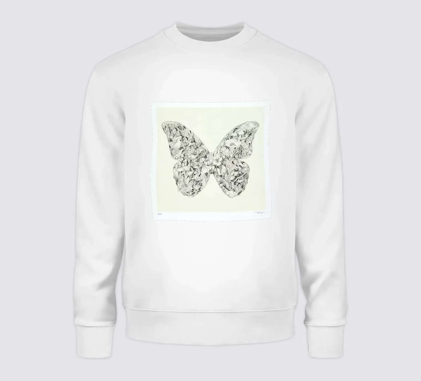 Morpho sweatshirt van Faunesque