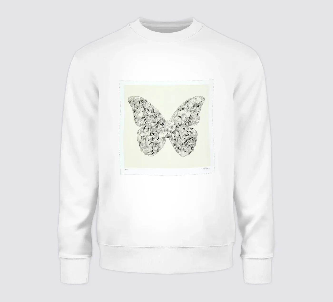 Morpho sweatshirt van Faunesque