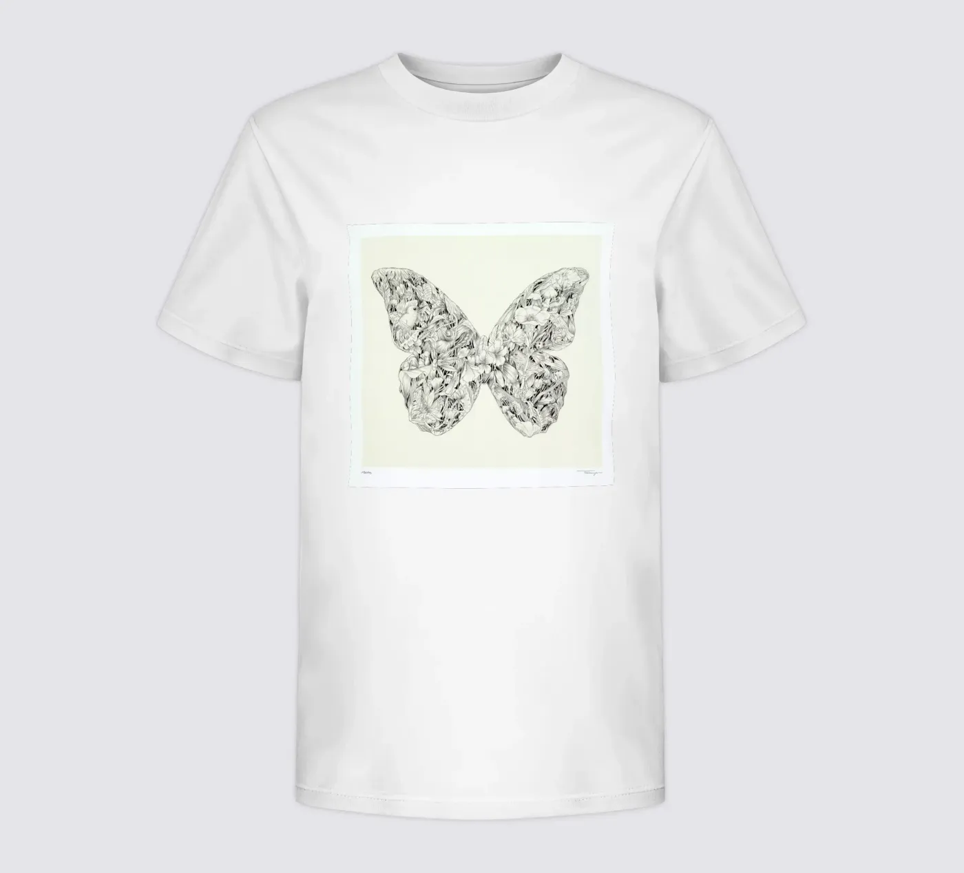 Morpho kids t-shirt by Faunesque