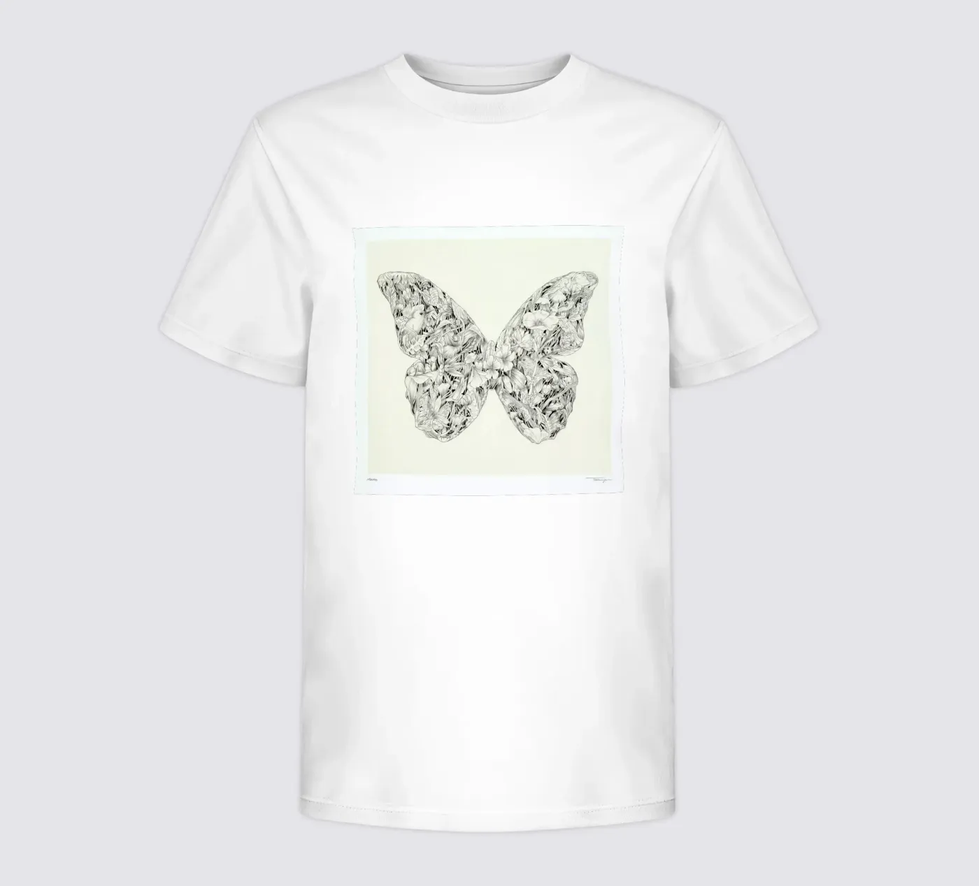 Morpho kids t-shirt by Faunesque