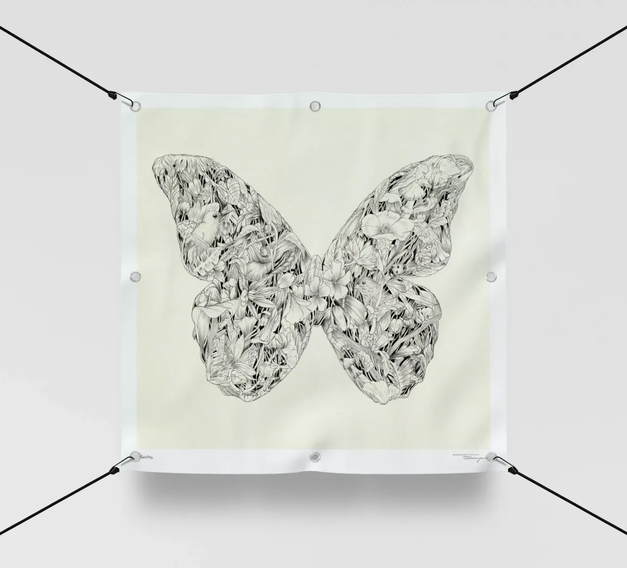 Morpho PVC Plane von Faunesque