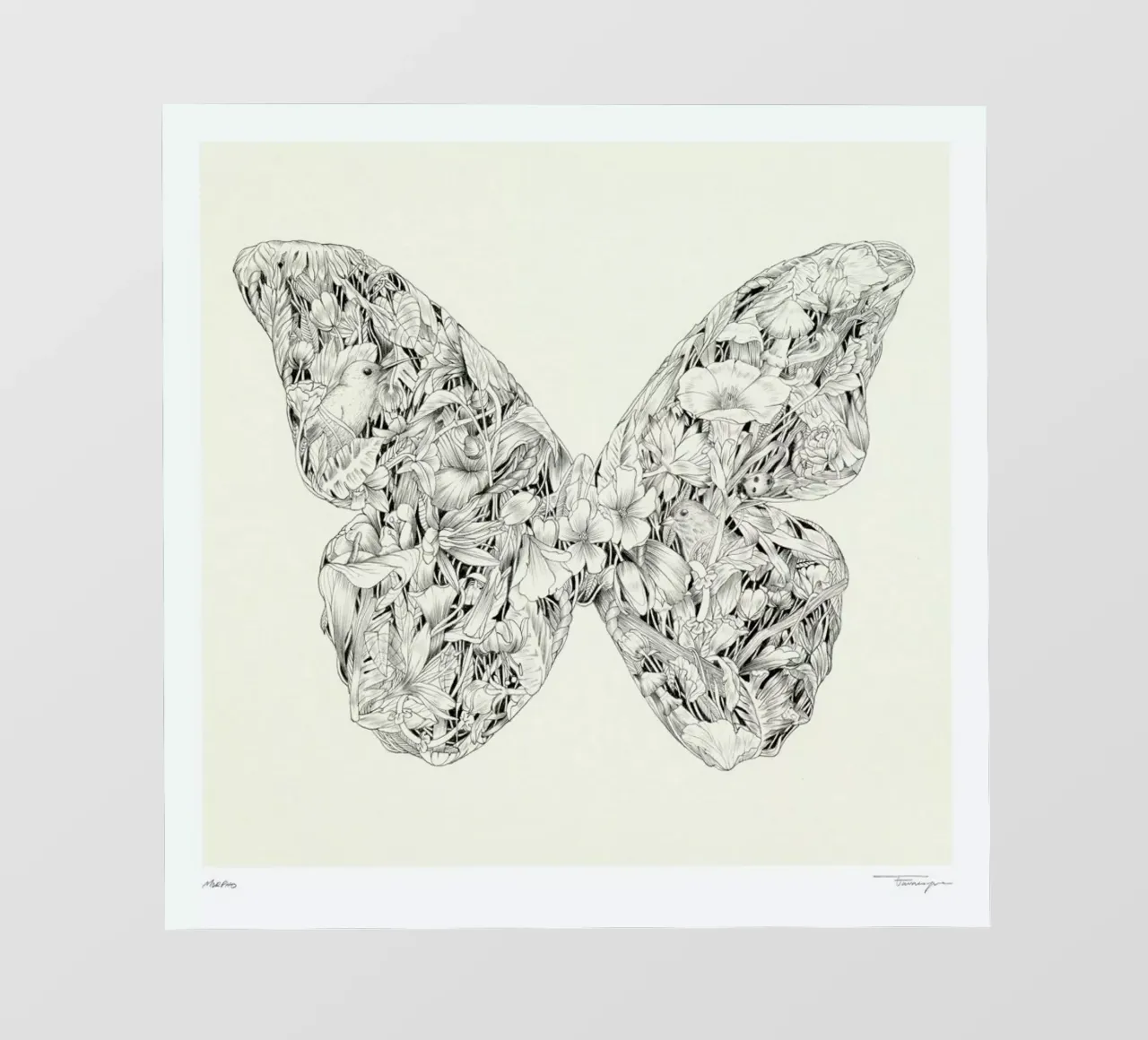 Morpho PVC Plane von Faunesque