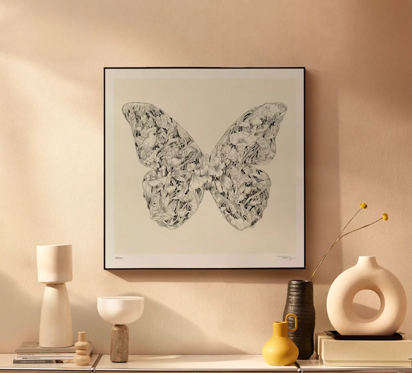 Morpho plexiglas de Faunesque