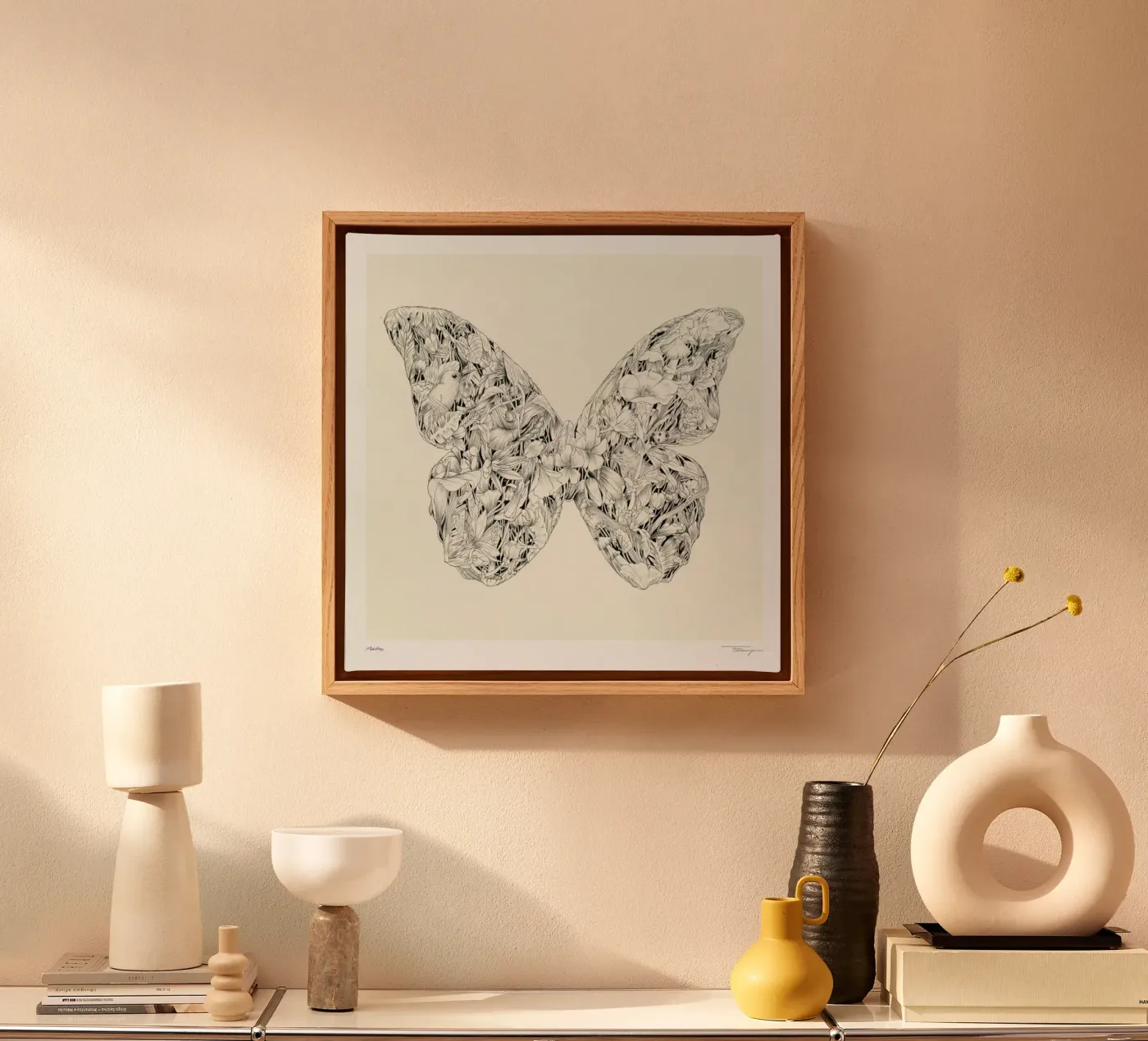 Morpho canvas by Faunesque