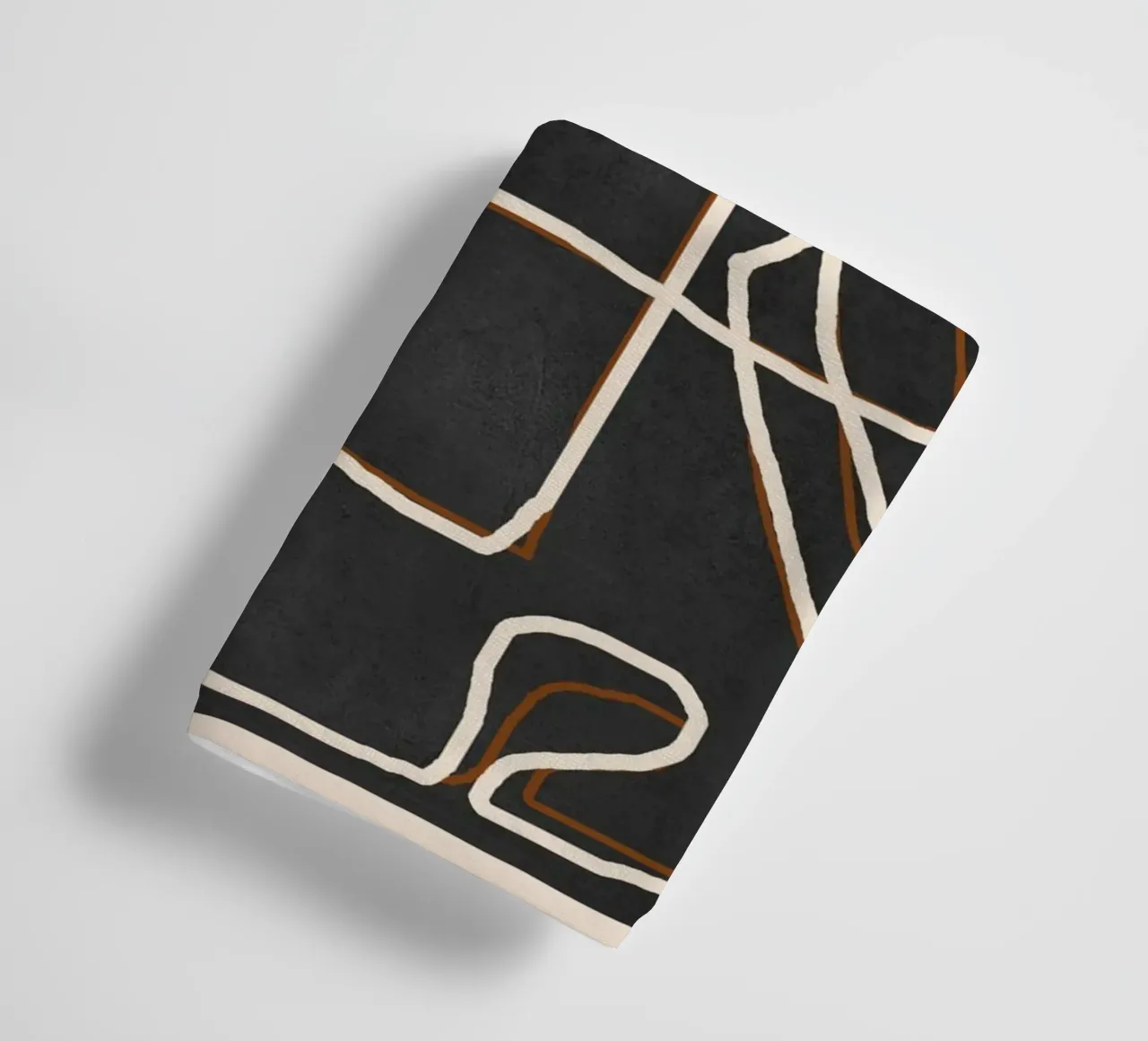 Abstract Face Sketch 1 asciugamano da bagno da Nadjaa