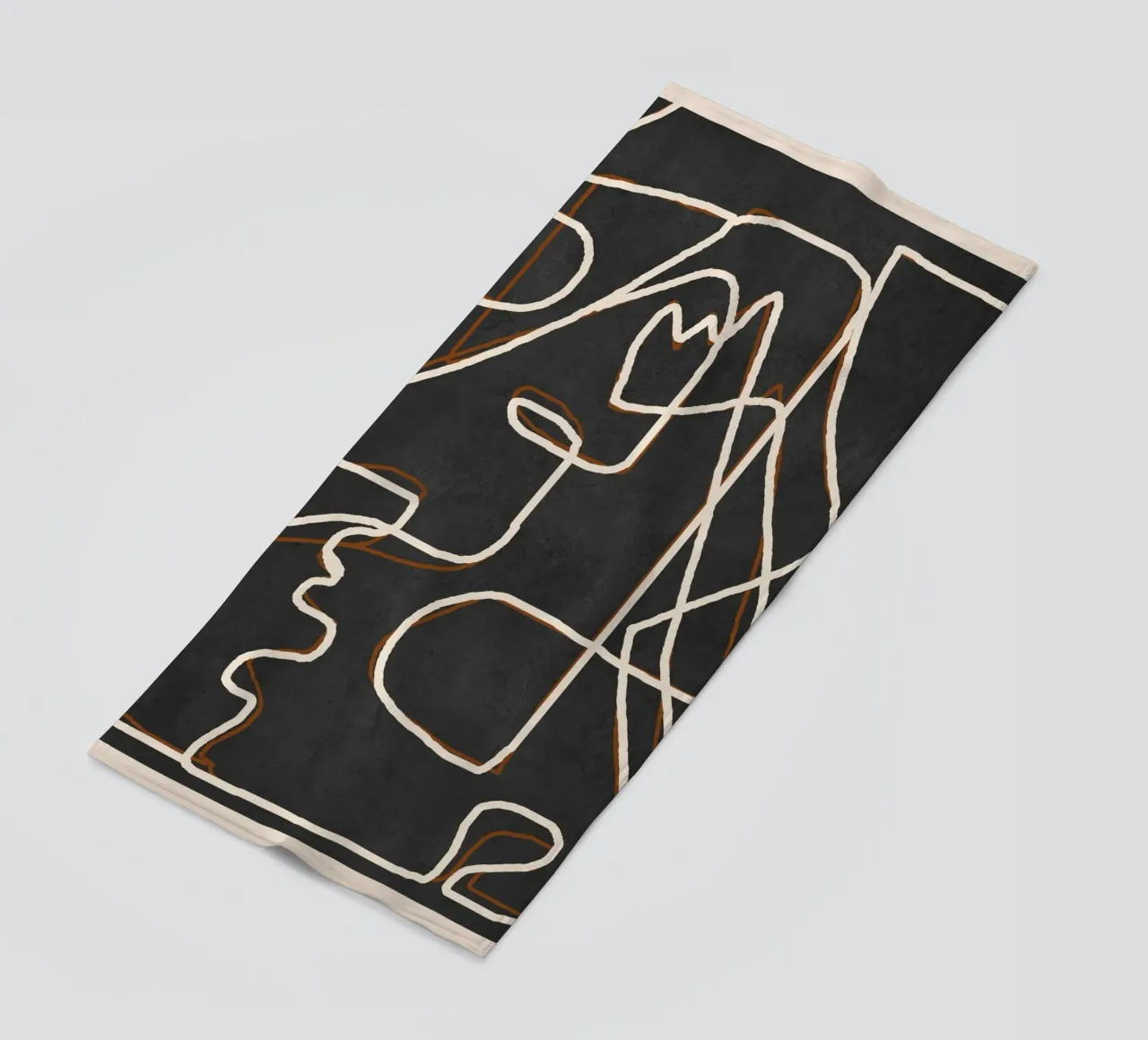 Abstract Face Sketch 1 telo mare da Nadjaa