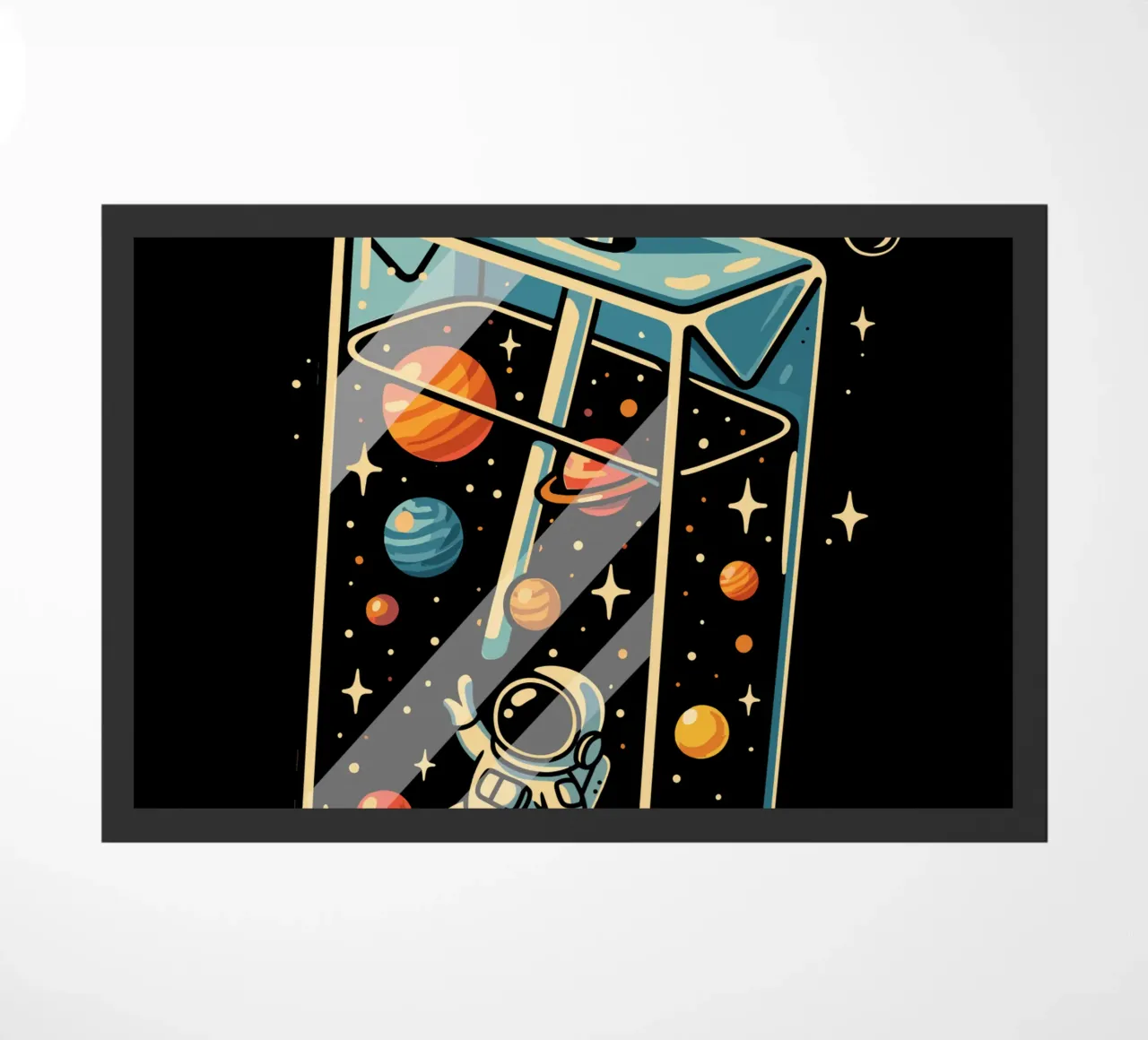 Succo di astronauta nello spazio zerbino da LM2KONE