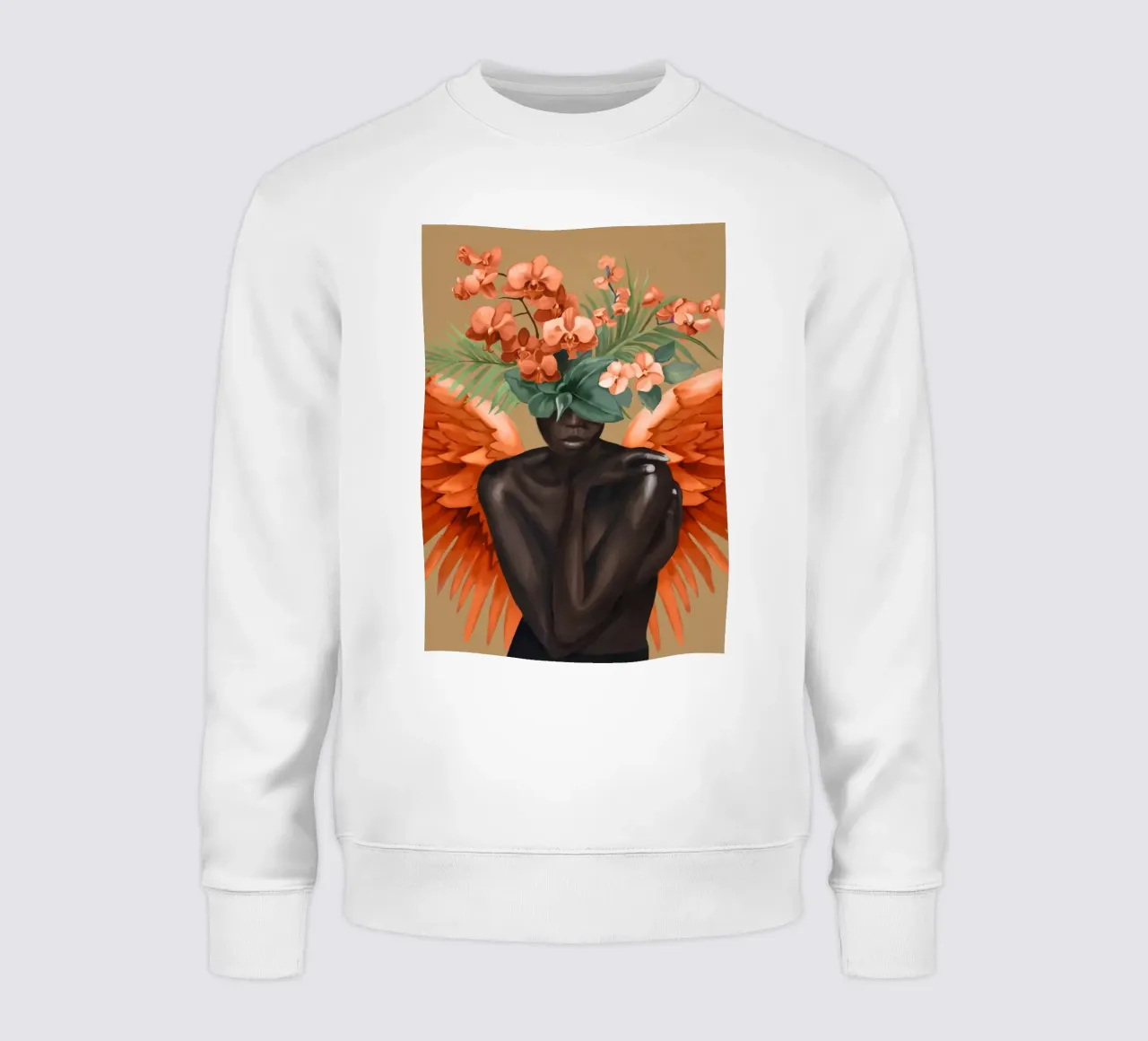 Celestial Bloom 1 Sweatshirt von Nadjaa