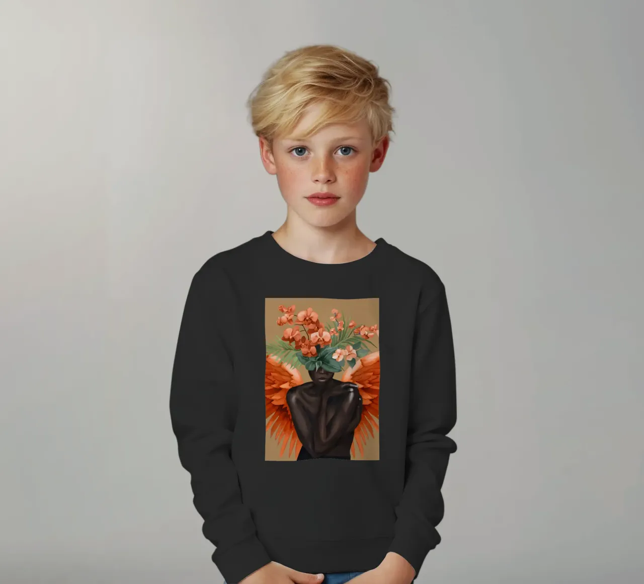 Celestial Bloom 1 felpa bambino da Nadjaa