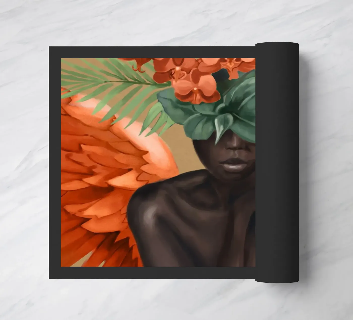 Celestial Bloom 1 deurmat van Nadjaa