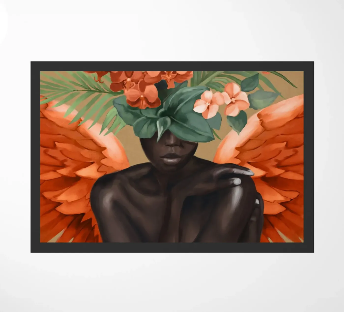 Celestial Bloom 1 deurmat van Nadjaa