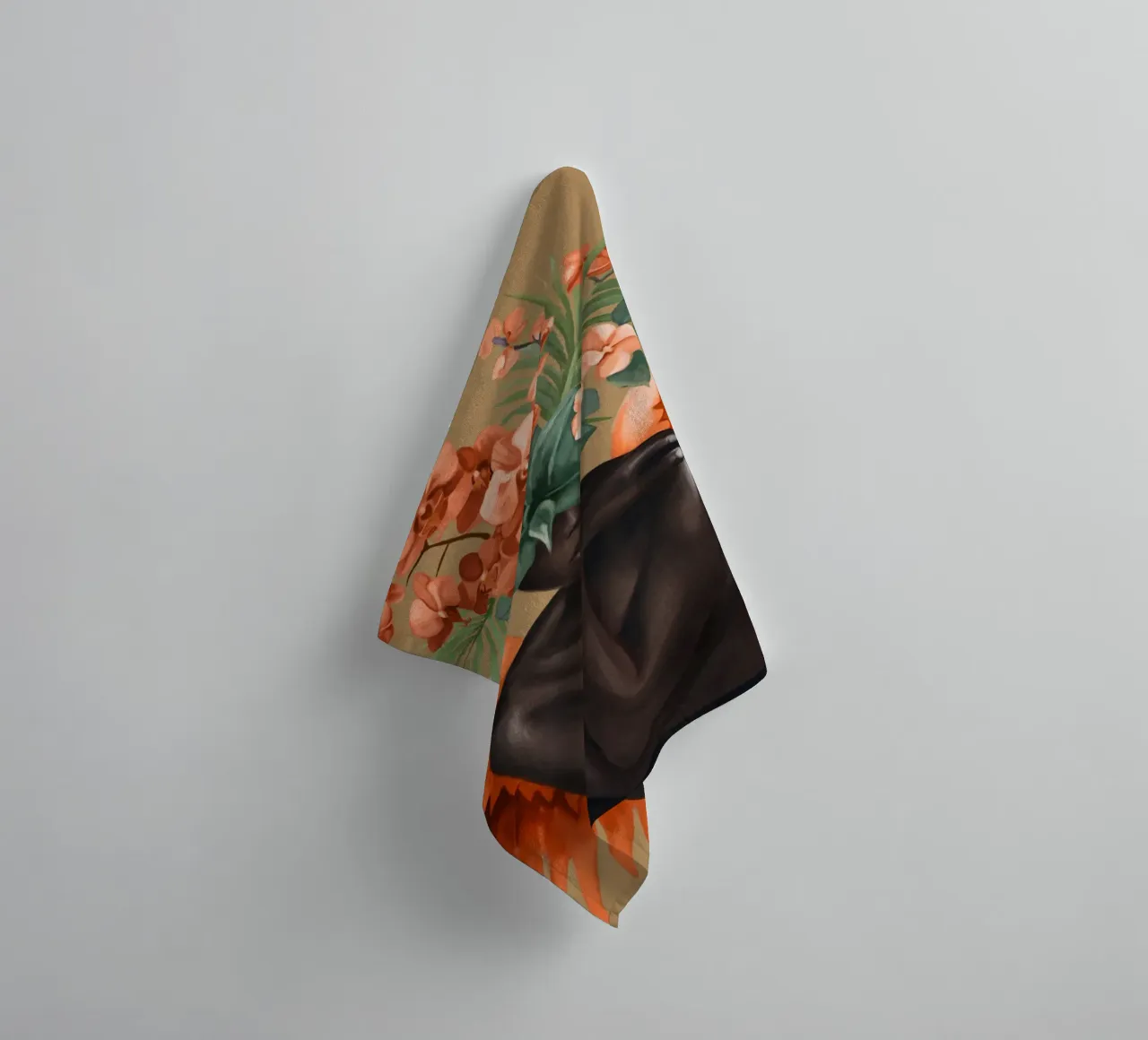 Celestial Bloom 1 badhanddoek van Nadjaa