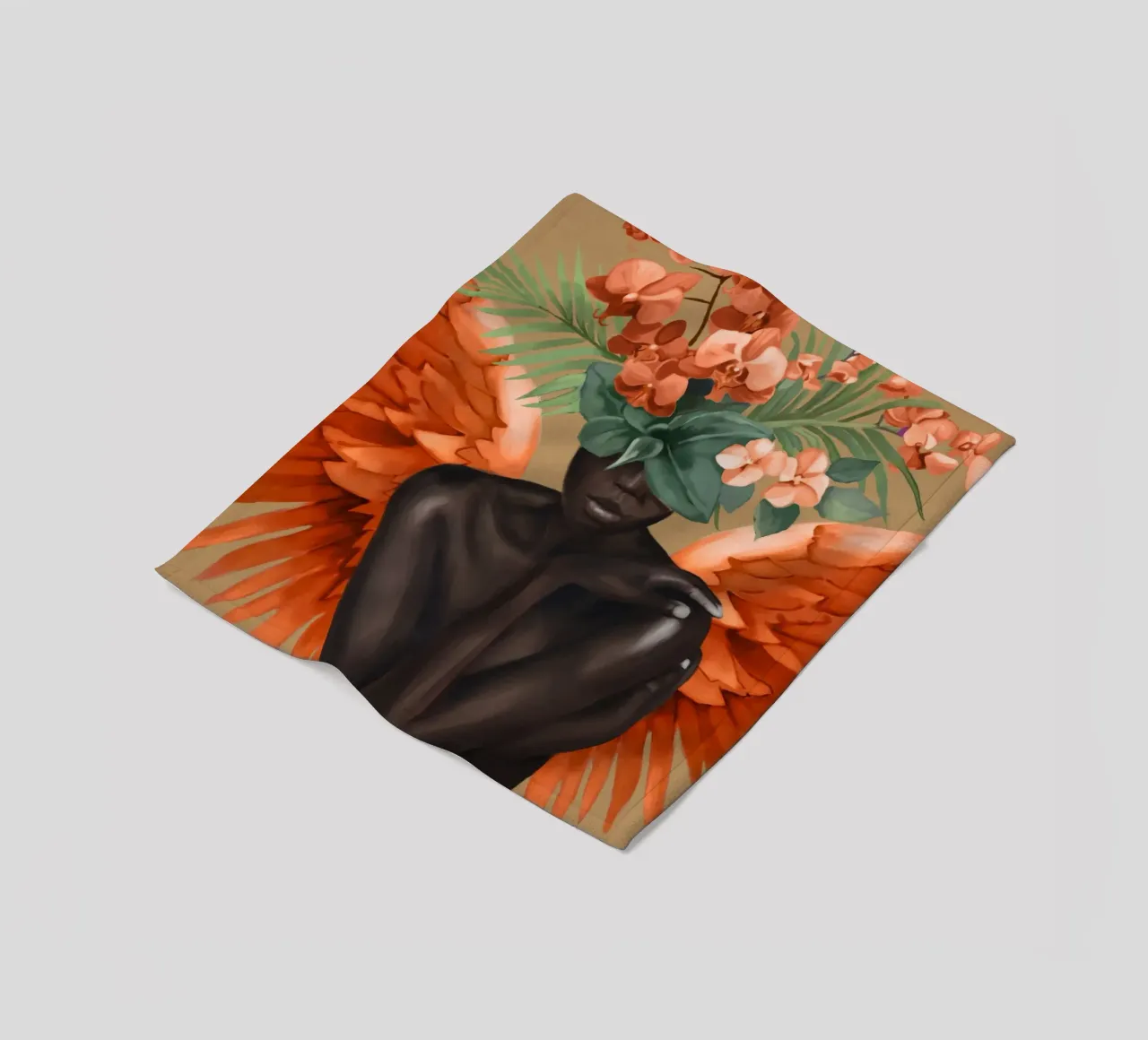 Celestial Bloom 1 coperta in pile da Nadjaa