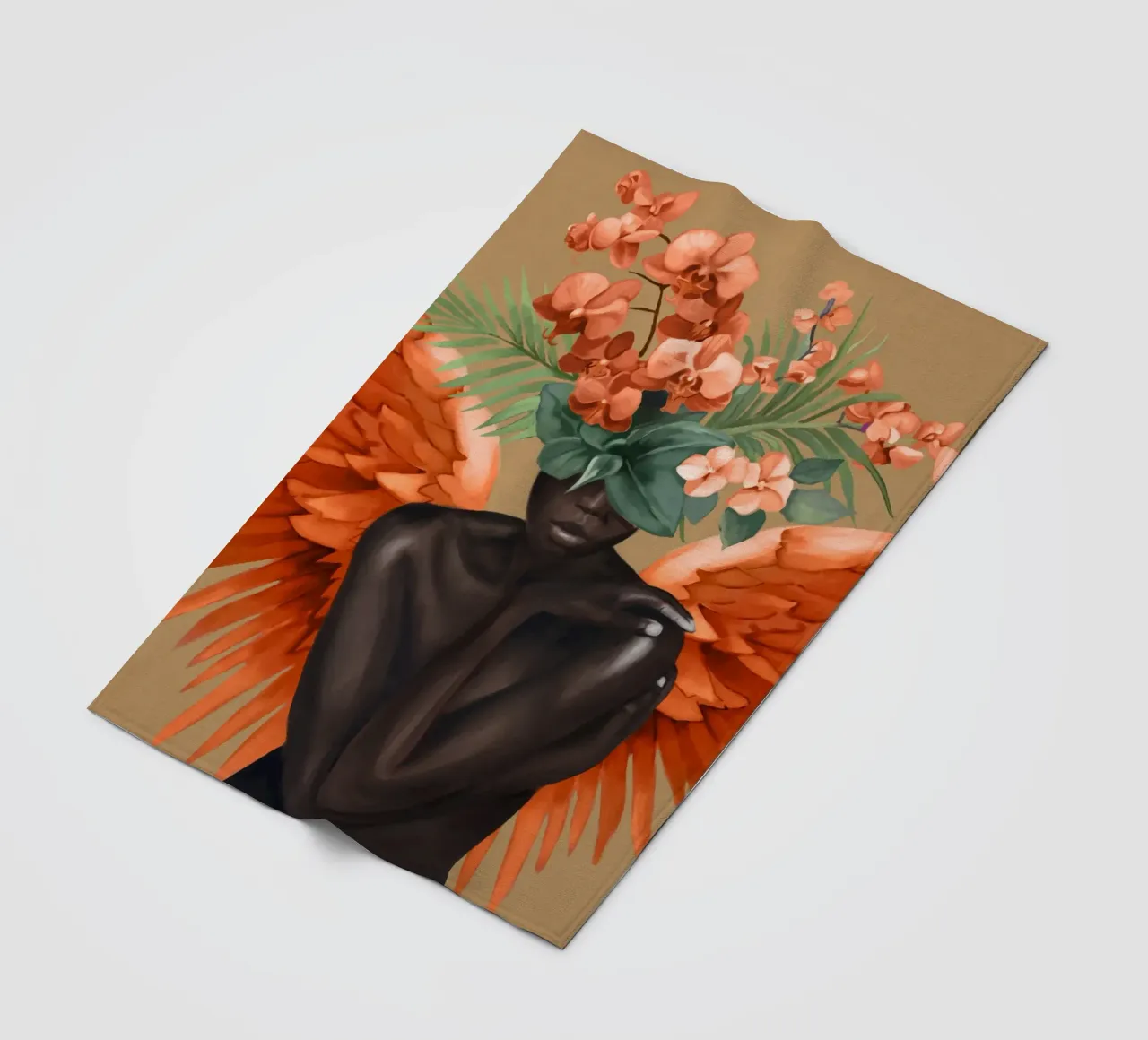 Celestial Bloom 1 coperta in pile da Nadjaa