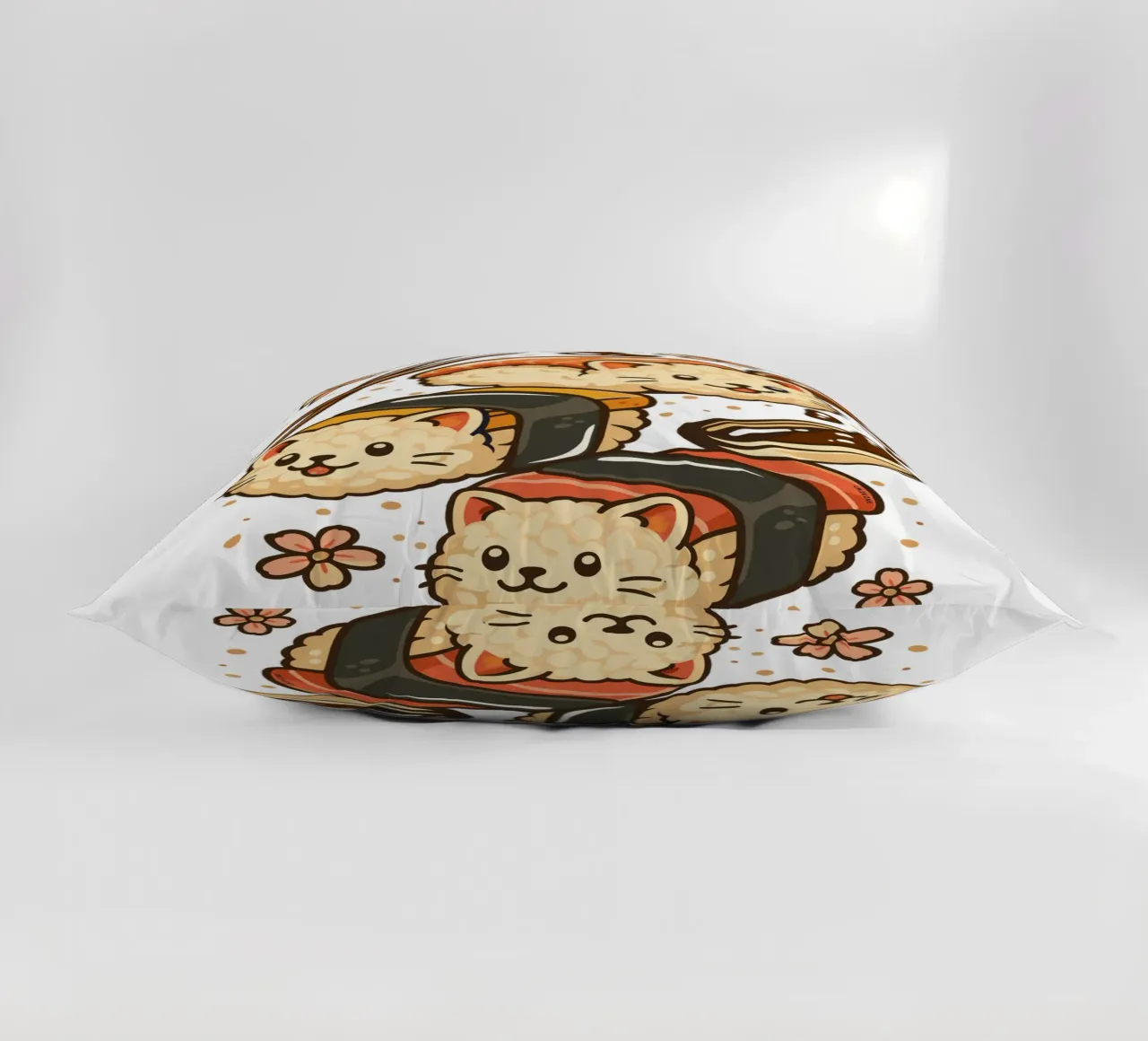 Gatti simpatici di sushi cuscino da LM2KONE
