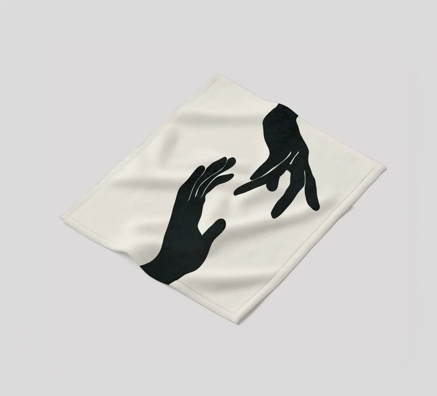Abstract Hands Fleecedecke von Nadjaa