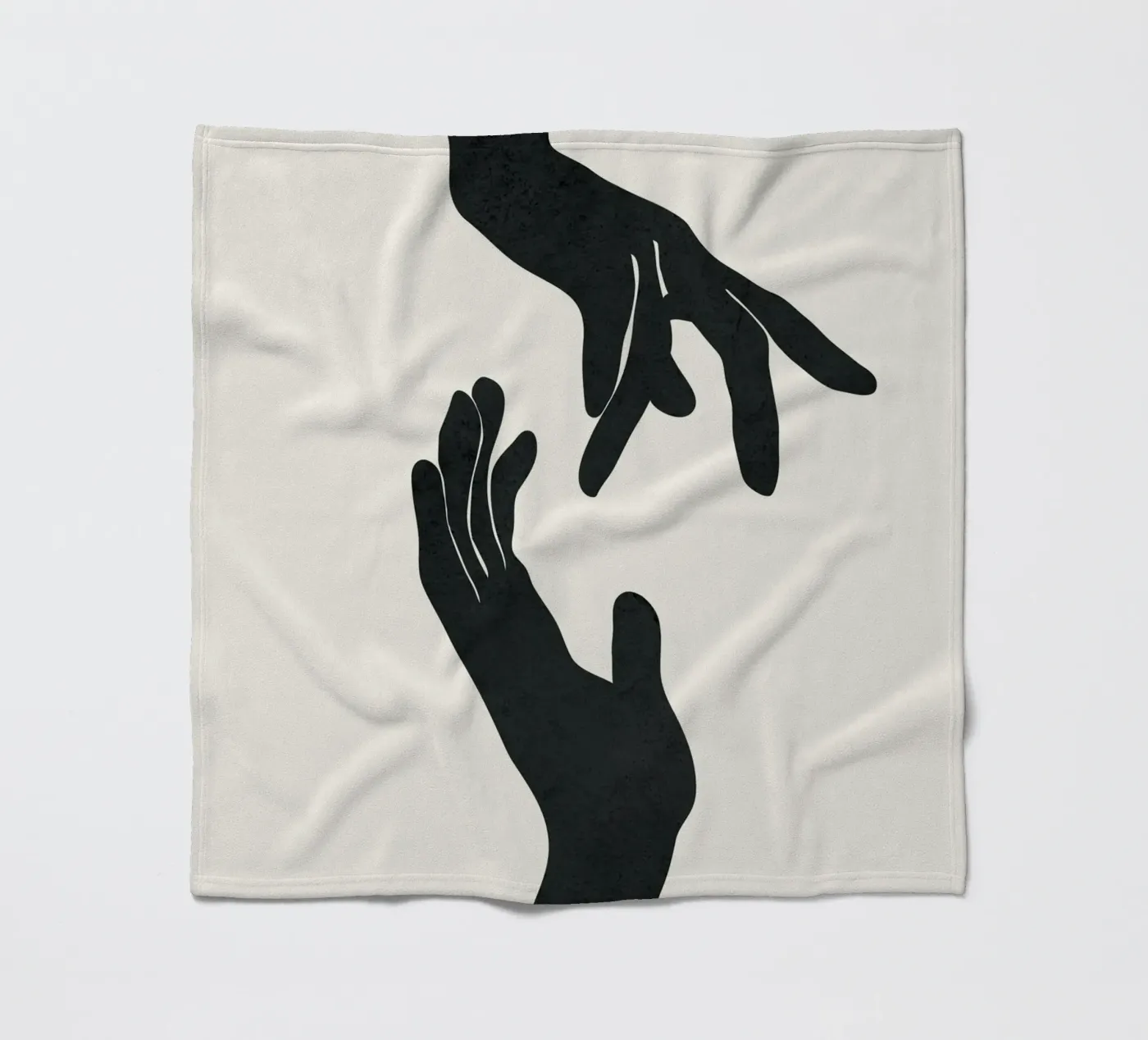 Abstract Hands Fleecedecke von Nadjaa