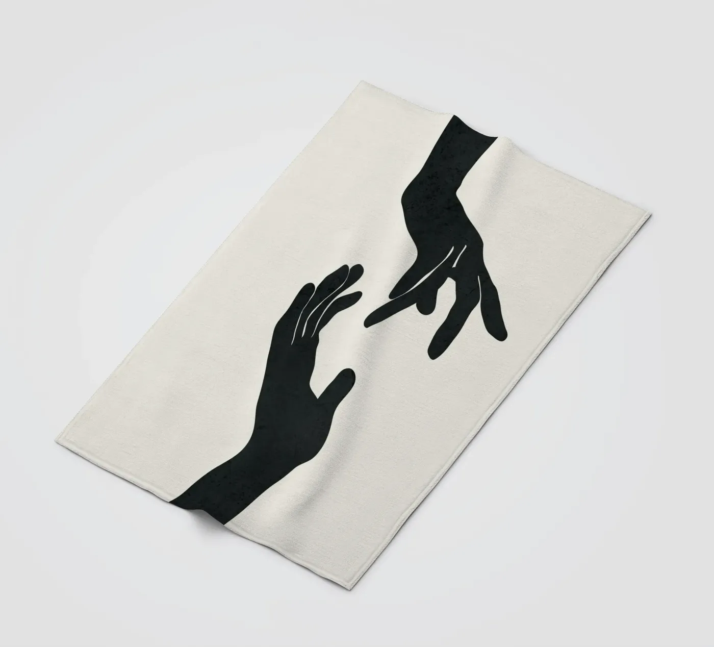 Abstract Hands Fleecedecke von Nadjaa