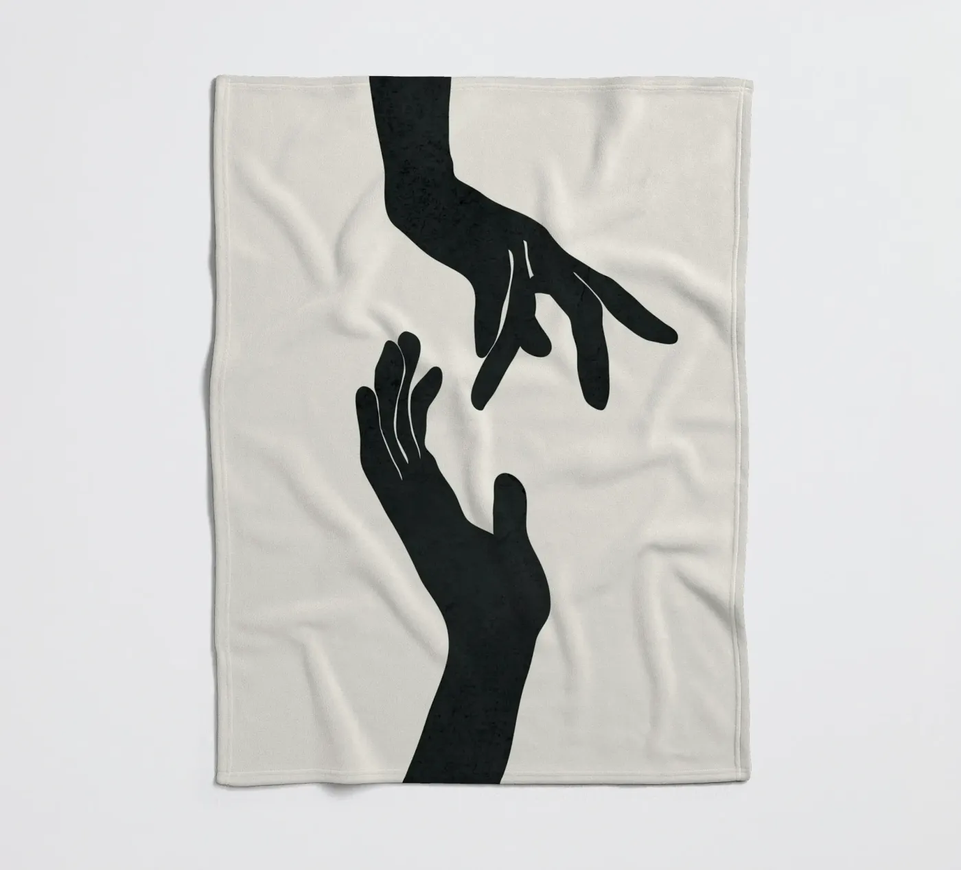 Abstract Hands Fleecedecke von Nadjaa