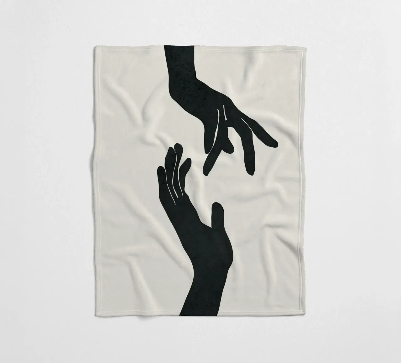 Abstract Hands coperta in pile da Nadjaa