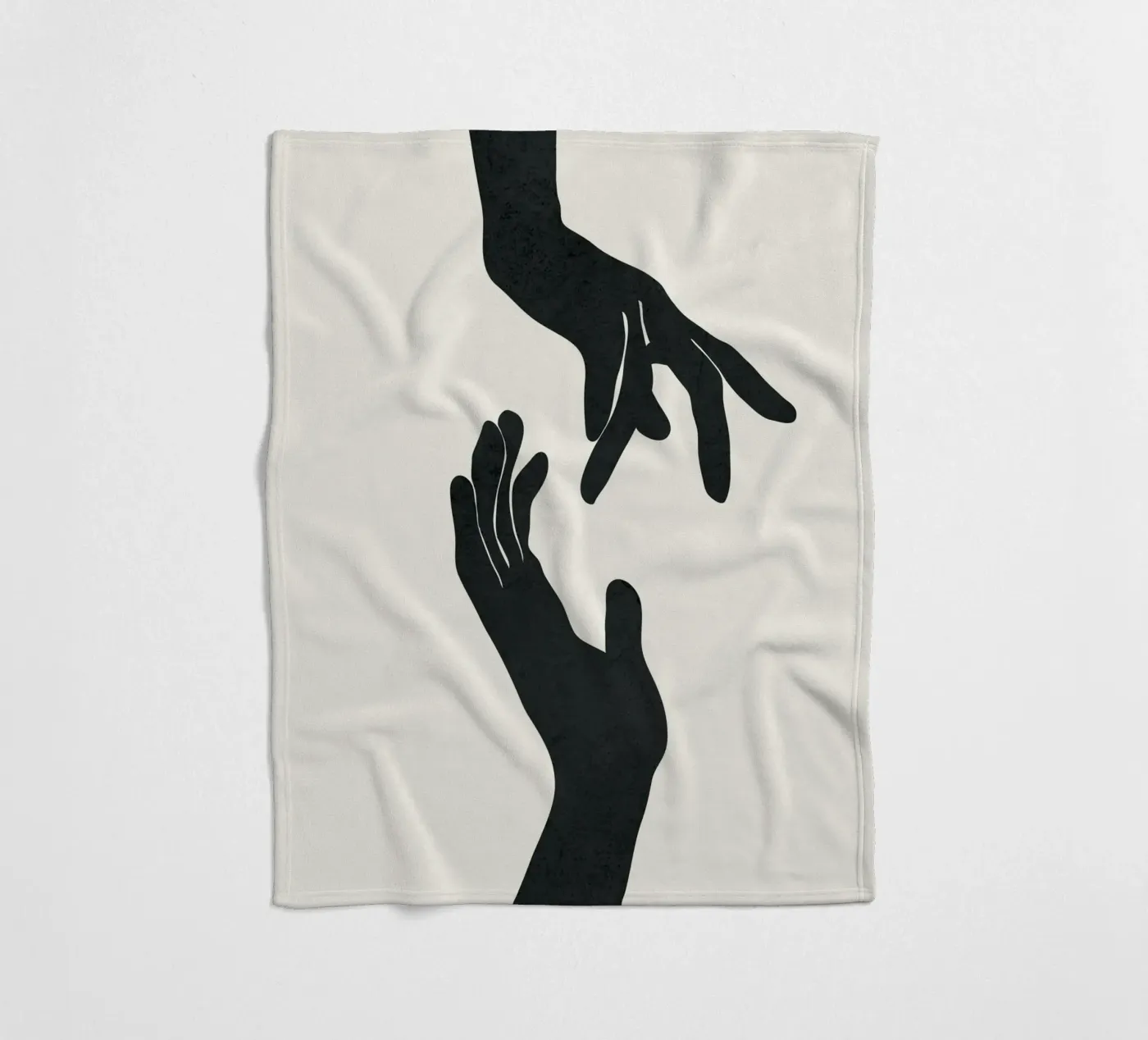 Abstract Hands Fleecedecke von Nadjaa